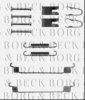 FORD 1522222 Accessory Kit, disc brake pads